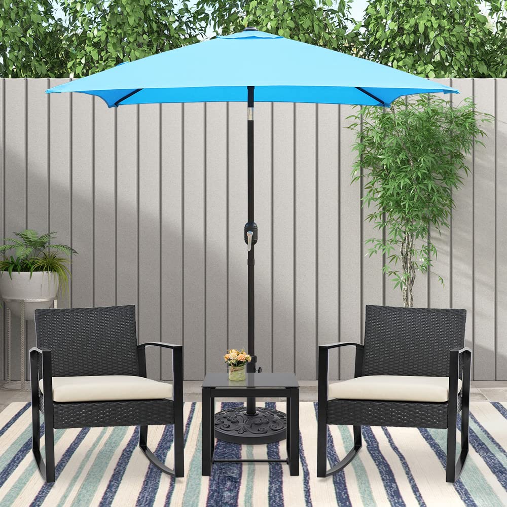 リール umbrella Amazon.com : 6.5FT Patio Umbrella with Fringe, Outdoor
